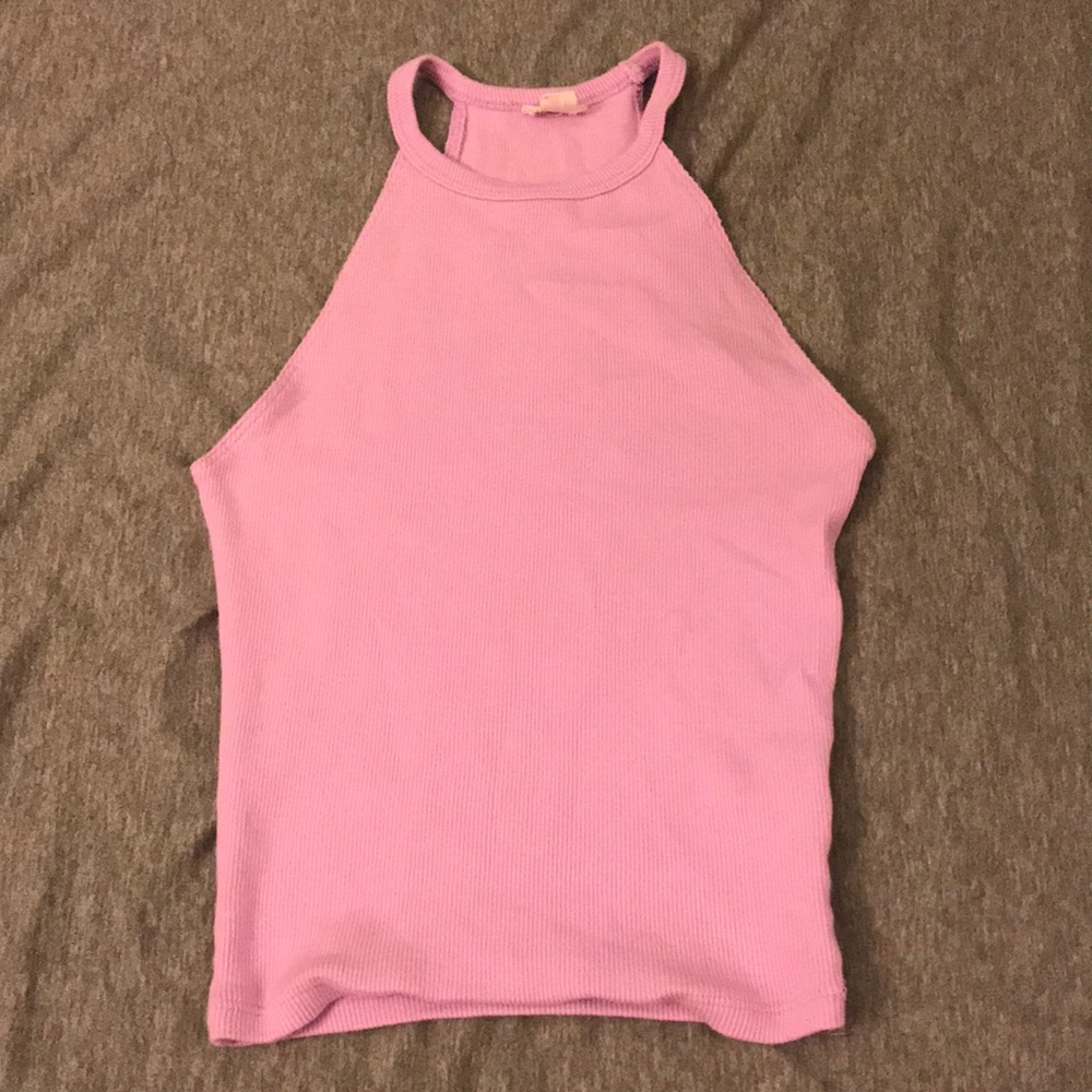Purple tank top gently worn